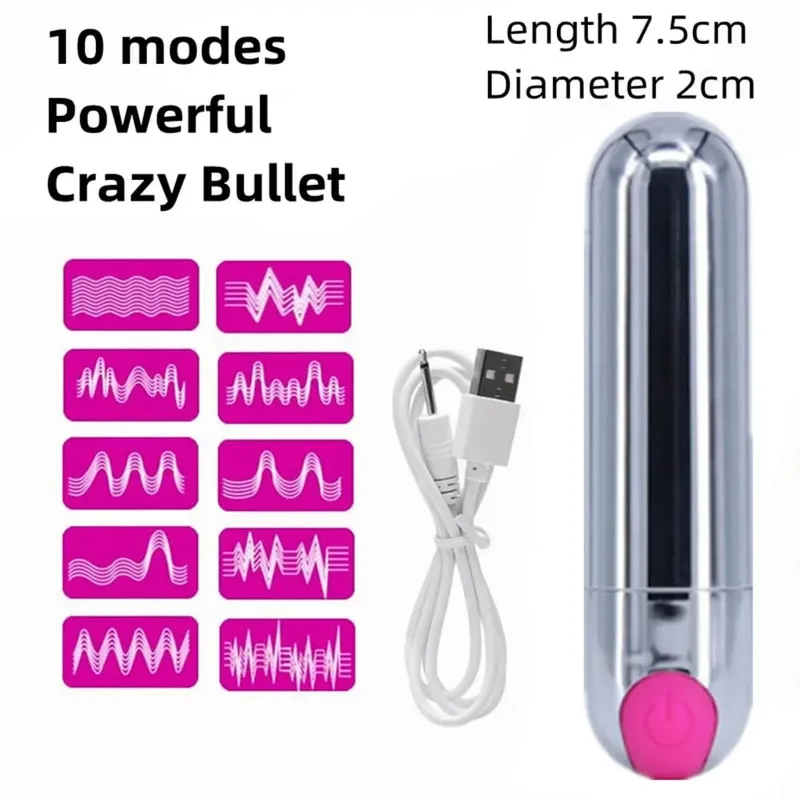 Varinha massageadora saltando ovo bala vibrador g-ponto mamilo clitóris estimulador adulto brinquedos sexuais para mulheres vibrador masturbador sex shop — image 20
