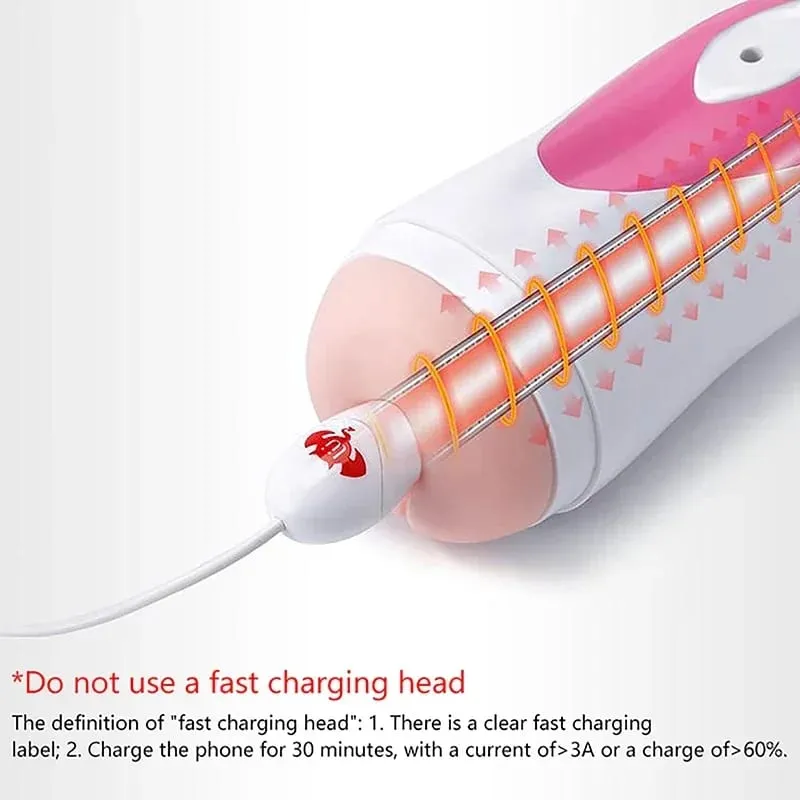 Smart Thermostat USB Heating Rod Mabilis Para sa Lalaki Masturbator Cup Sex Dolls Anal Vagina Warmer Sex Toys Para sa Mga Lalaking Pang-adultong Sex Toys — image 4