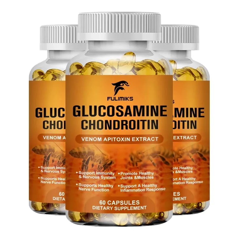 Bee Venom Joint Supplement with Glucosamine Chondroitin & Turmeric Supports Joint Comfort & Bone Health for Adults — image 9