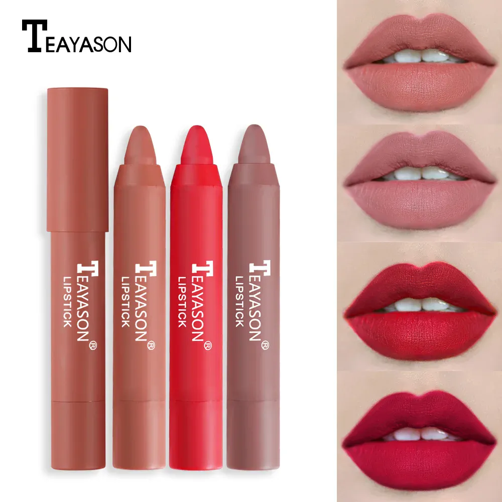 12 Colors Velvet Matte Lipsticks Pencil Waterproof Long Lasting Sexy Red Lip Stick on-Stick Cup Makeup Lip Tint Pen Cosmetic — image 3