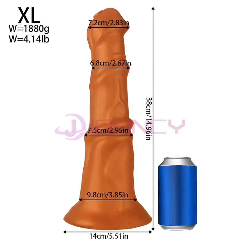 Enorma långa anala dildos Sexleksak 18+ Kvinnor Silikon Analplugg Häststil Penis Stor S-XXL Butt Plug Prostatamassage Analvidgning