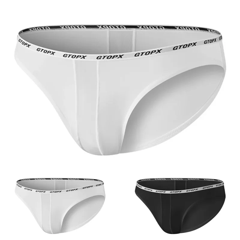 U convexo bolsa cintura baixa cuecas masculinas de malha transparente tecido respirável fino adequado para todas as estações — image 7