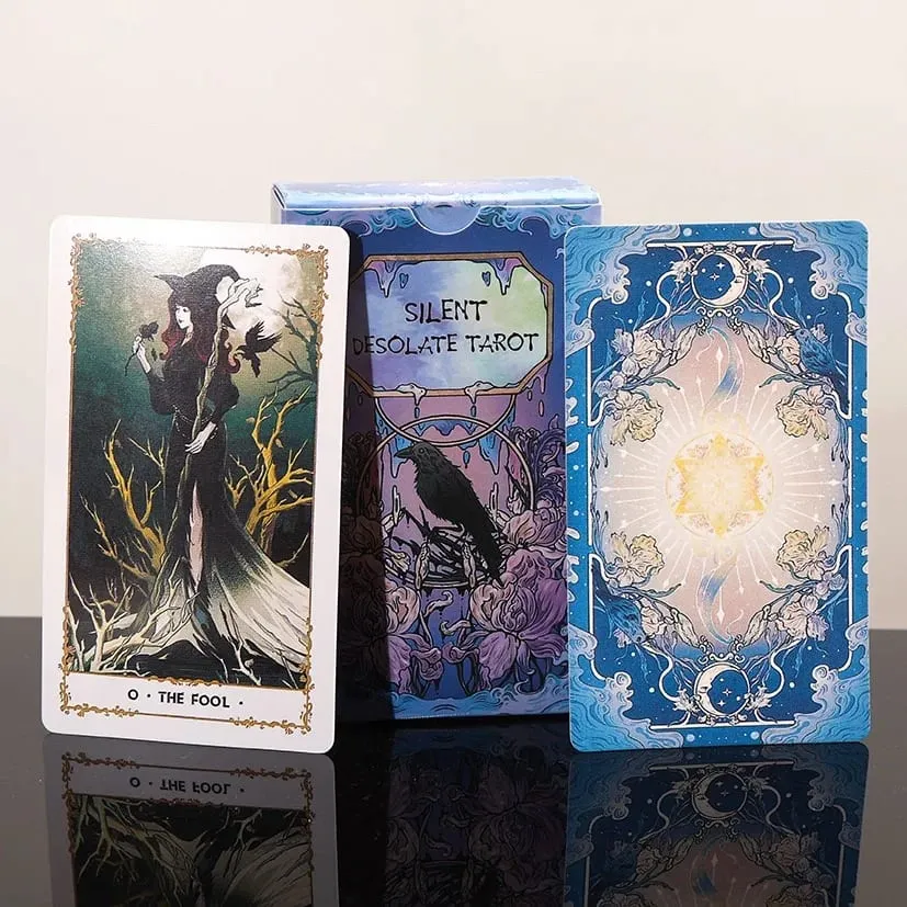 West Silent Tower 78-Card Tarot Deck for Beginners And Advanced Learners Classic Original Study Tarot Cards