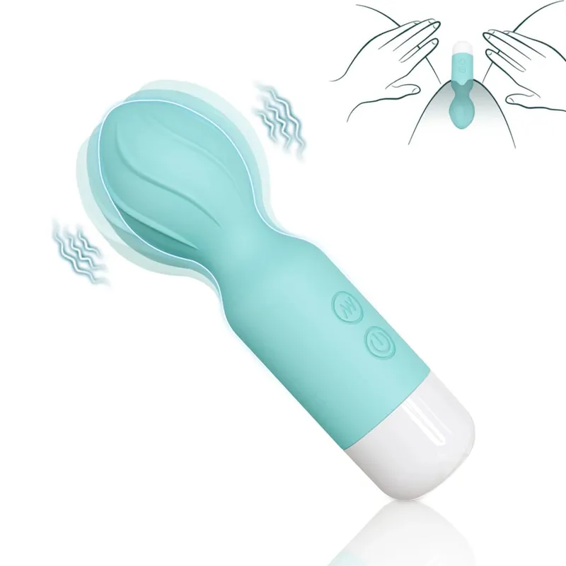 Mini AV Vibrador Feminino G Spot Vibração Vagina Anal Clitóris Estimulador Vibratório Vibrador Vibrador Loja Adulto Brinquedos Sexuais para Mulheres — image 8