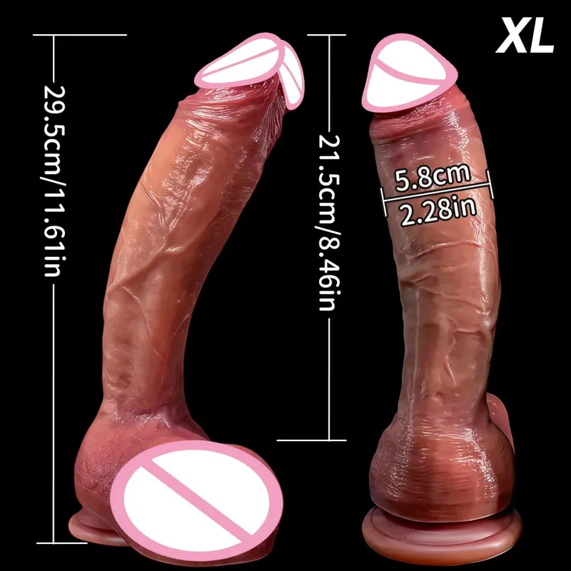 Realistisk dildo med sugkopp Enorma dildos Sexleksaker för vuxna för kvinnor män Fake Dick Stor penis Anal Butt Plug Erotisk Sex Shop 18+ — image 13