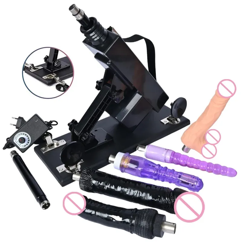Máquinas sexuais populares para mulheres se masturbando, bombeando armas sexuais, velocidade ajustável, máquina de amor para mulheres, brinquedos sexuais — image 20