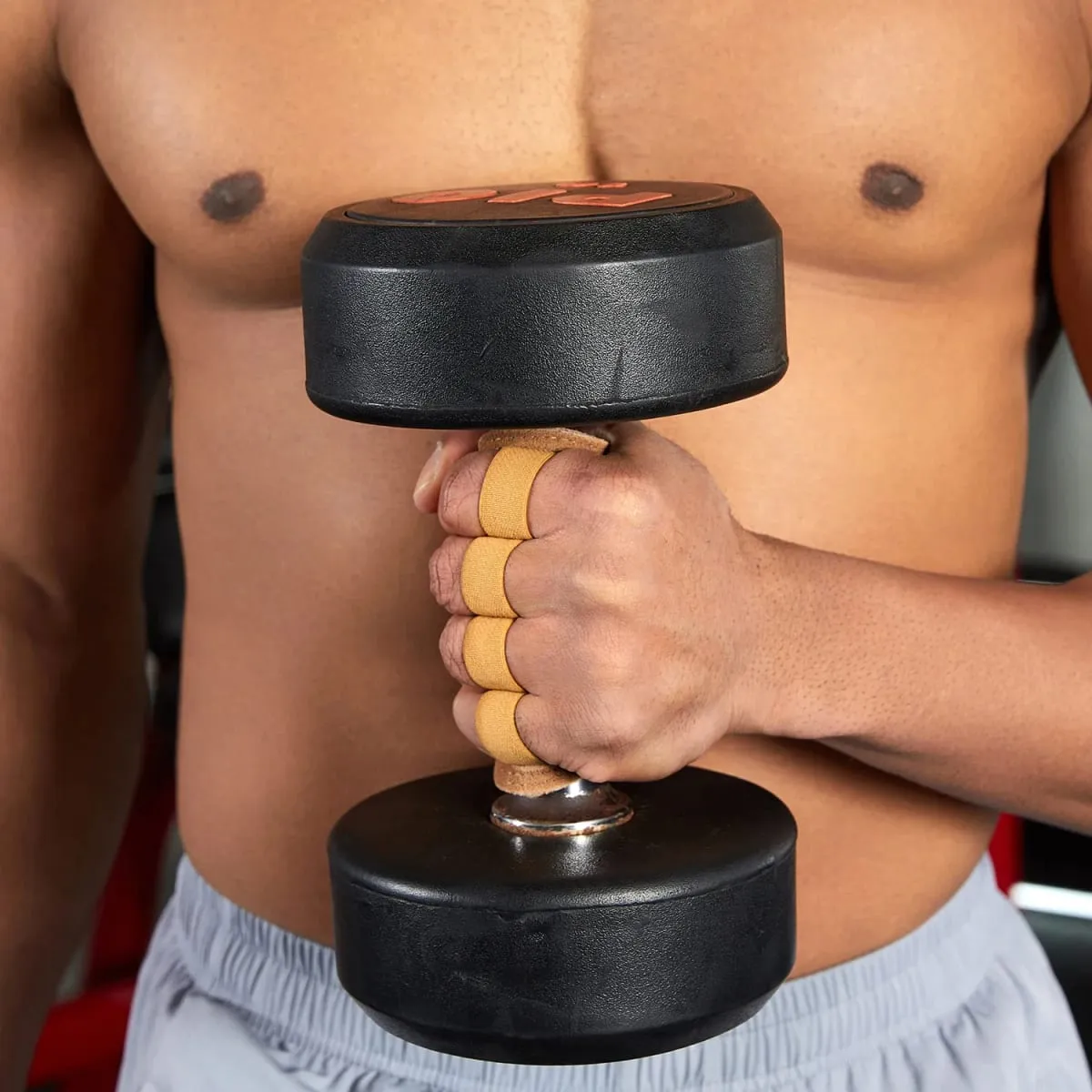 Luvas de treinamento de levantamento de peso de couro proteção palma das mulheres dos homens fitness esportes ginástica apertos pull ups treino de levantamento de peso — image 4