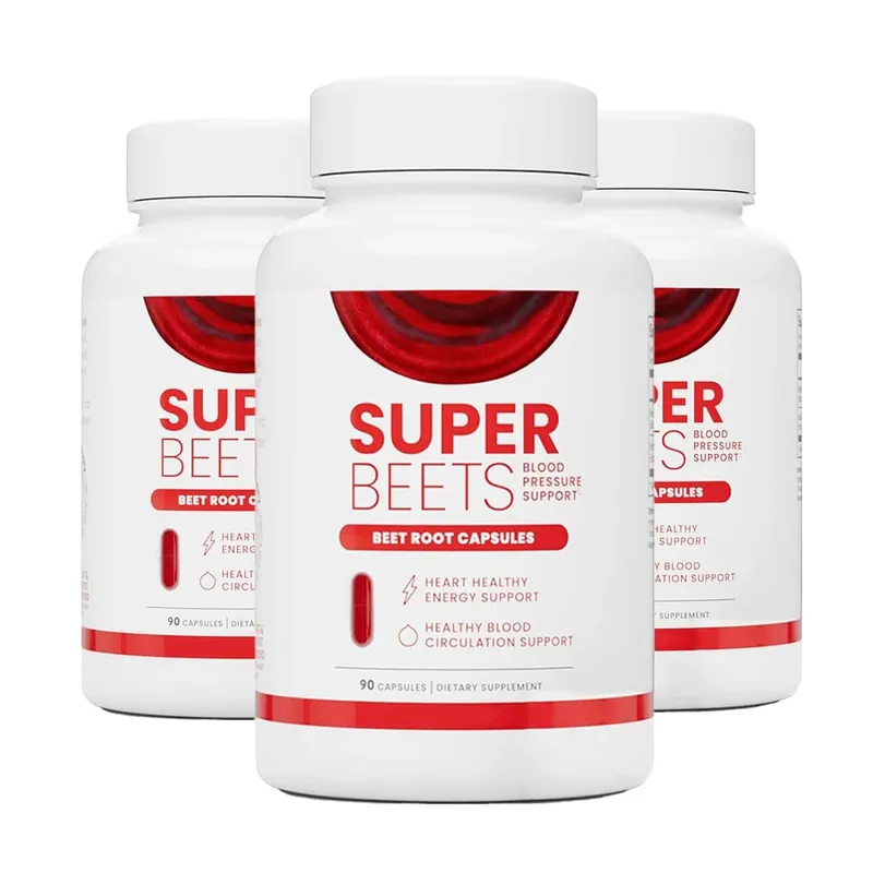 SuperBeets Supplements 1000mg Organic Beet Root Nitric Oxide Capsules - Supports Energy Healthy Circulation Blood Flow - Vegan — image 9