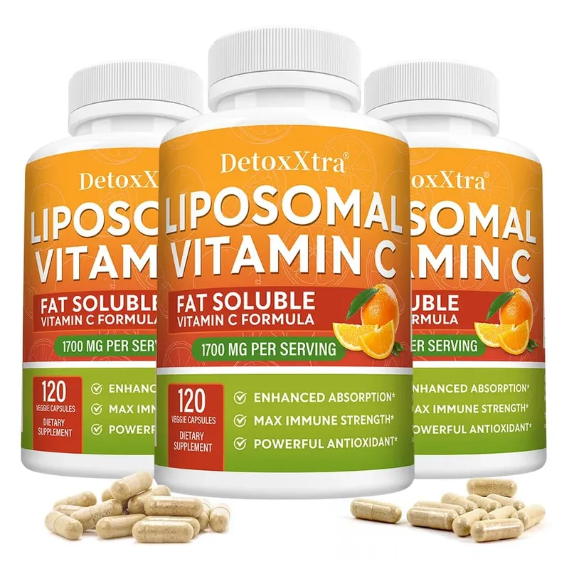 Liposomal Vitamin C 1700mg High Absorption Powerful Antioxidant Supports Collagen Production Immune & Skin Health — image 8