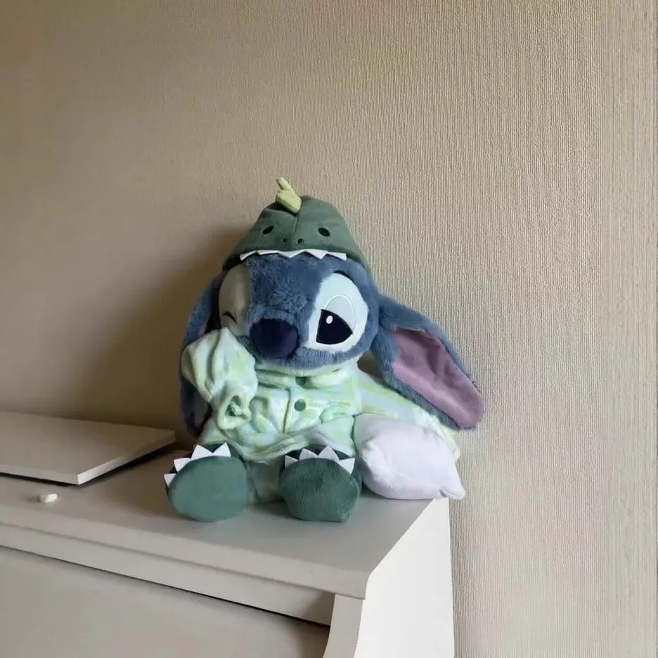 stitch boneca de pelúcia dos desenhos animados, sofá do quarto lance travesseiro presente de aniversário brinquedo de pelúcia decoração de casa decoração de festa