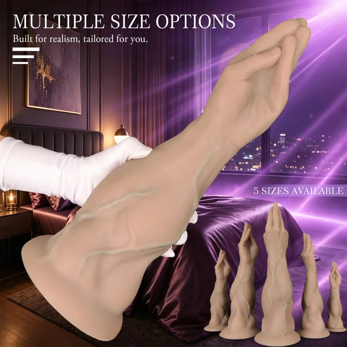 Huge Anal Sex Toys for Gay Liquid Silicone Hand Foot Butt Plug Big Anal Dildos Dilation BDSM Sex Games Women Men Huge Anal Plug — image 2
