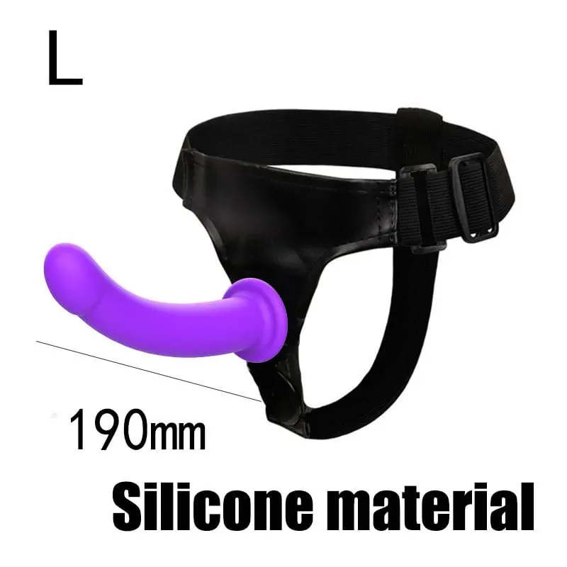 Remote Control Vibrating Silicone Strap On Dildo Harness Adjustable Wearable Pegging Panties for Couples Detachable Dual Stimu — image 12