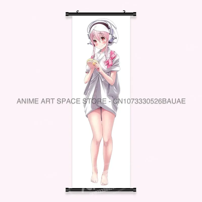 Video game Wall Artwork Canvas Scrolls Picture Anime Movie Role Poster Hanging Painting Print Home Decoration For SUPER SONICO — image 19