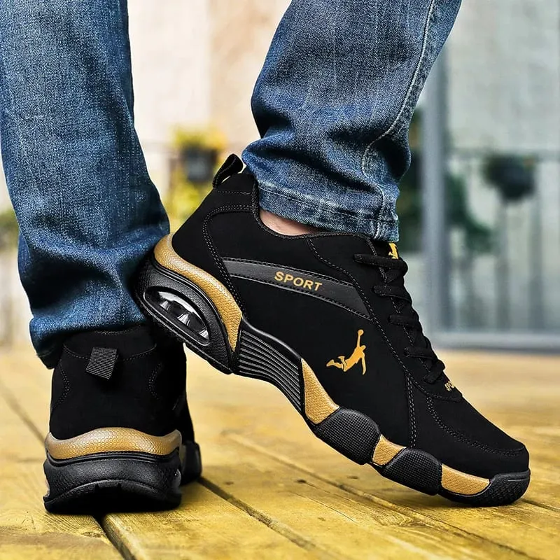 Fashion Men Professional Running Shoes Lightweight and Breathable Sneakers Lace Up Outdoor Sports Tennis Shoes New Casual Shoes — image 6