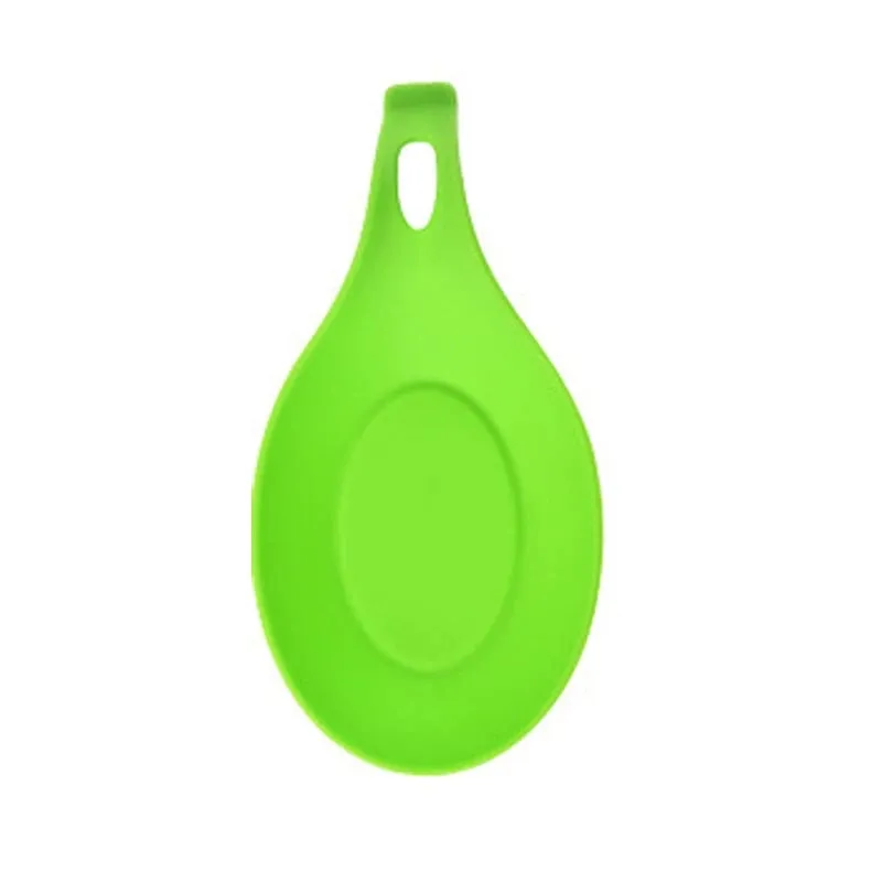 Silicone Spoon Rest Spatula Holder Heat Resistant Utensil Placemat Tray Kitchen Tools — image 11