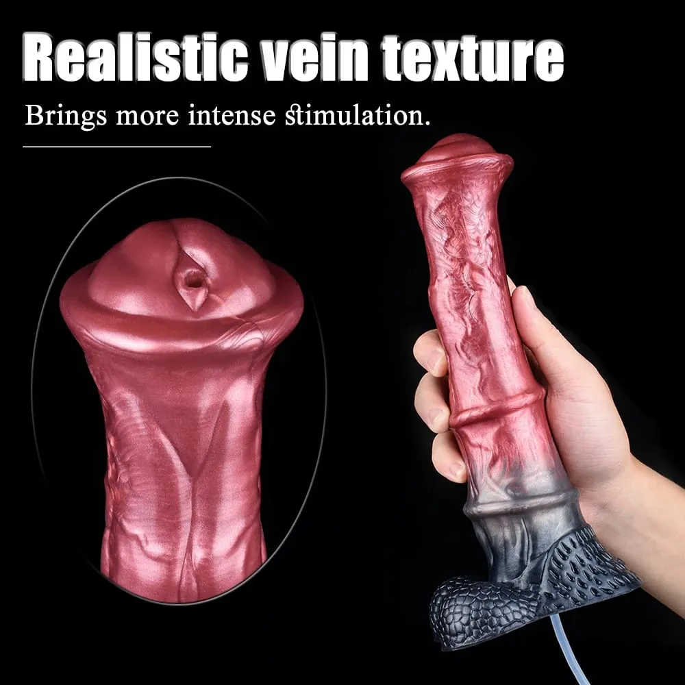 Squirting Horse Anal Dildos Monster Fake Penis G-Spot Stimulator Masturbation Butt Plug Cock Sex Toy For Women Men Flirting — image 5