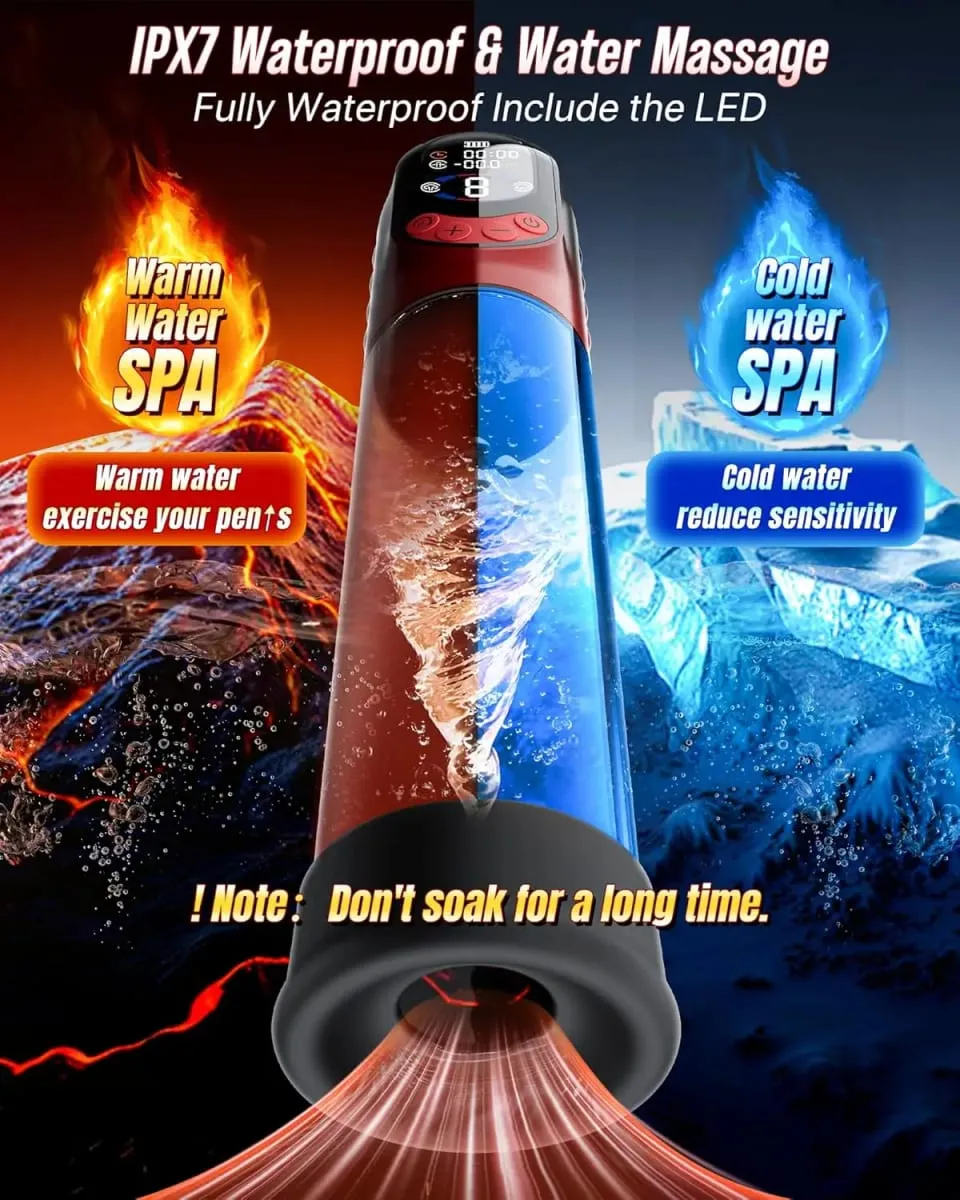 Electric Penis Pump Male Masturbator Sex Toy for Men Dick Pump Waterproof APP Adult Sex Toy for Men Vacuum Pumps Penis Enlargers