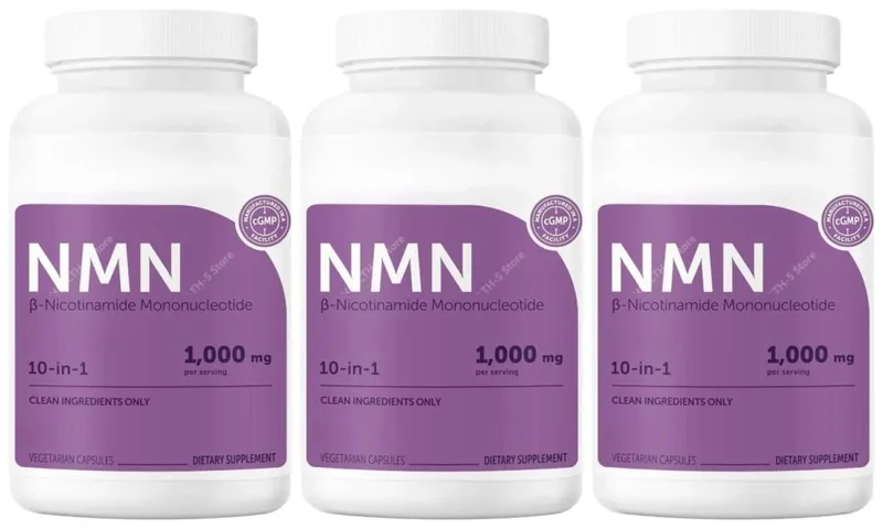 NMN Complex 1000mg Per Serving 10-in-1 NAD+ Precursor with Resveratrol CoQ10 120 Vegetarian Capsules Daily Support — image 9