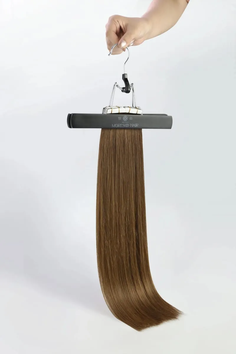 Moresoo Double Sided Tape in Hair Extensions 100% Real Natural Silky Striaght Hair 20PCS 40PCS Blonde Tape Adhesive Extensions