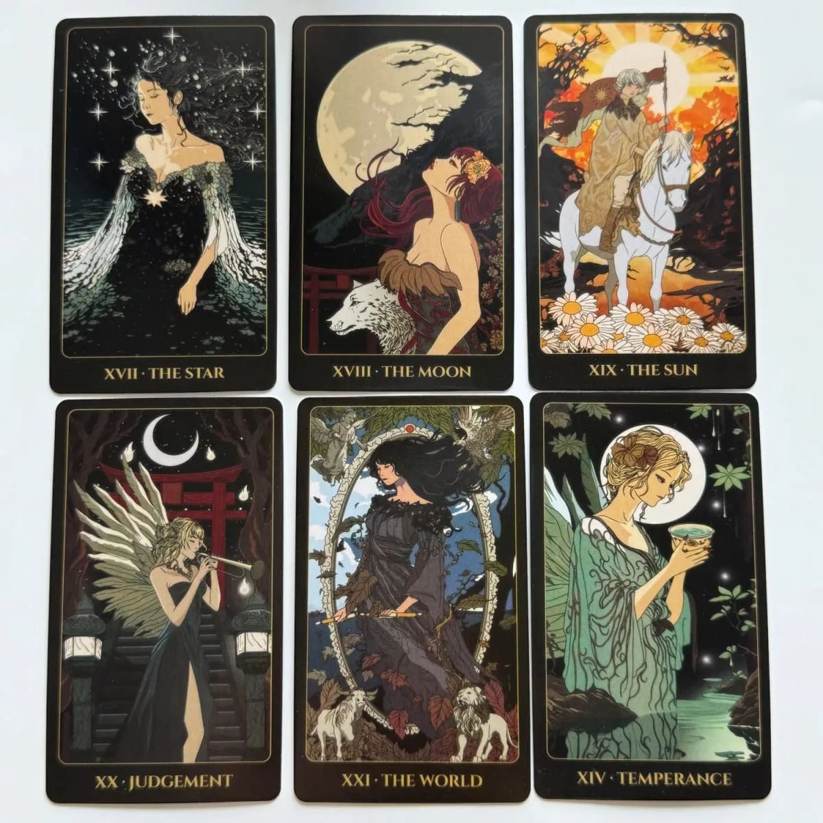 Ukiyo Tarot Cards English Visions 78 Deck Board Playing Games — image 1
