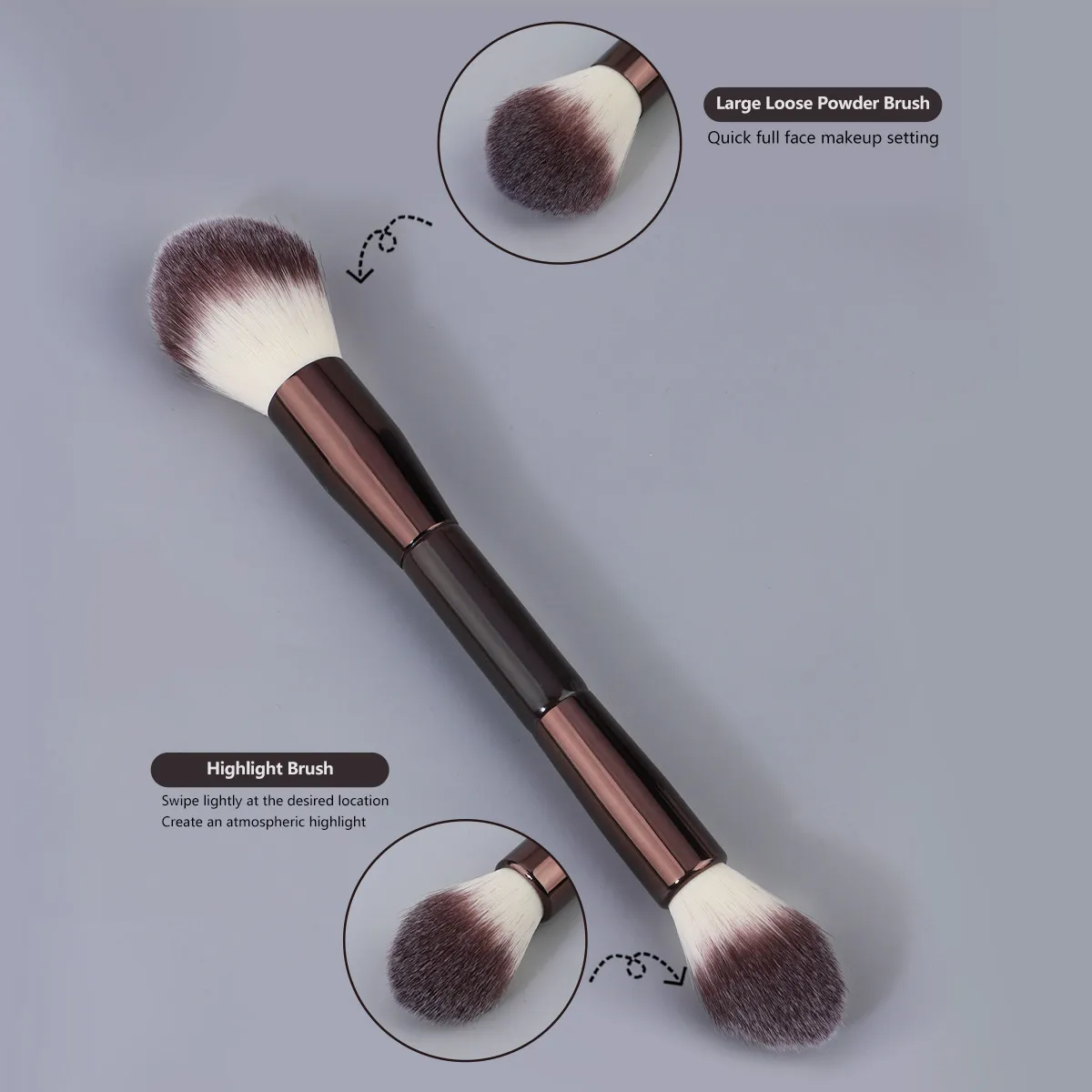7Pcs Makeup Brushes Set Loose Powder Brush Blush Brush Foundation Brush Makeup Tools — image 5