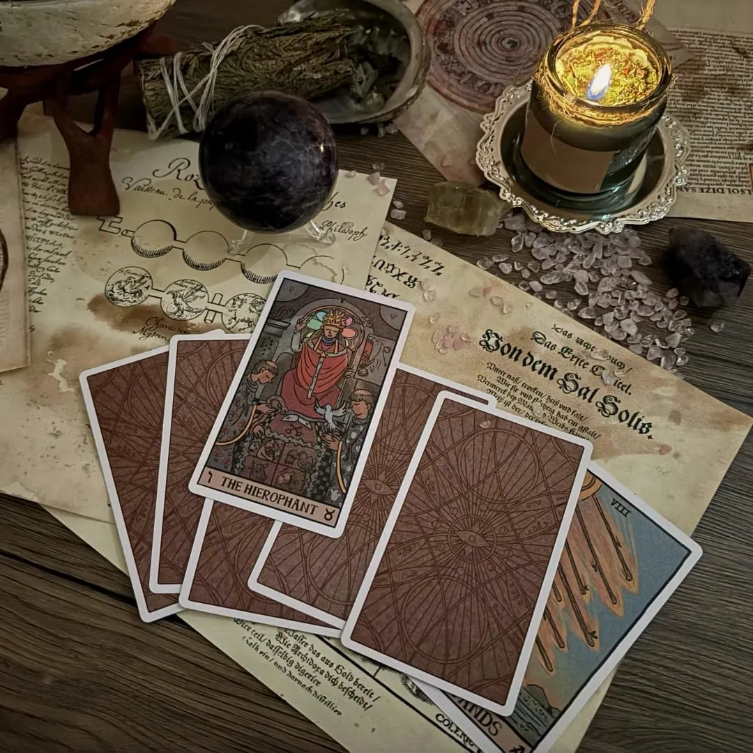 Akashic Eye Tarot & West Tarot Cards – Casual Board Game Deck for Leisure Play — image 2