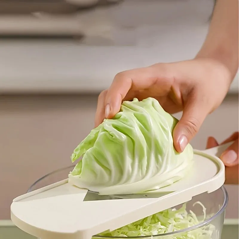 Cabbage Grater Onions Cucumbers Potatoes Cabbage Scraping for Salad Cutting Ultra-fine Slicing and Shredding Tool Kitchen Tool — image 5