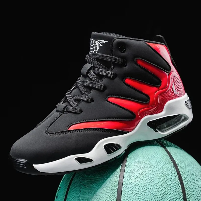 Men's High-Top Basketball Shoes Heavy-Duty and Stable Lace-Up Training Sneakers Unisex Suitable for Running Sports Basketball Walking. Ideal Gift for Men Lightweight Comfortable Lace-Up Closure Men's Basketball Shoes High-Quality Men's Sh — image 5