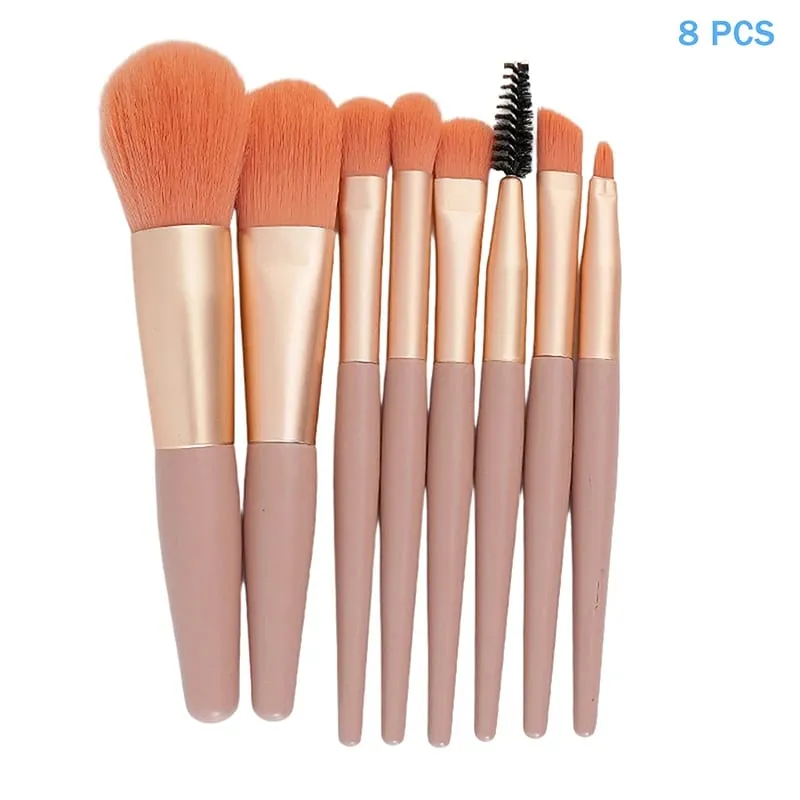 8/13PcsMakeup Brush Set Fluffy Professiona Cosmetic Foundation Powder Eyeshadow Kabuki Make Up Brush Beauty Tool Makeup. — image 16