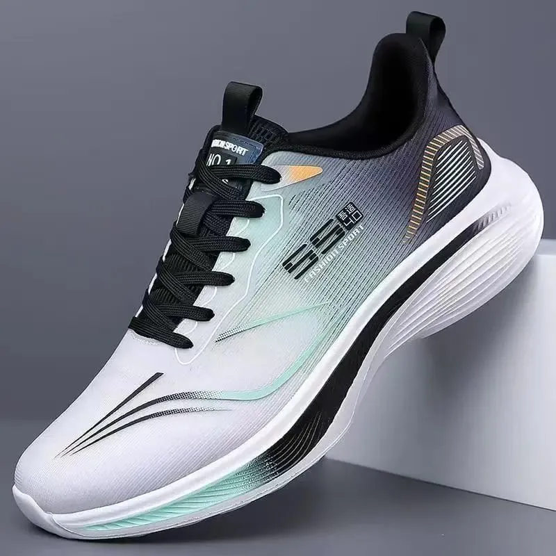 Breathable Mesh Men Shoes Lightweight Casual Sneakers Non Slip Soft Sole Running Shoes for Men Spring Summer — image 5