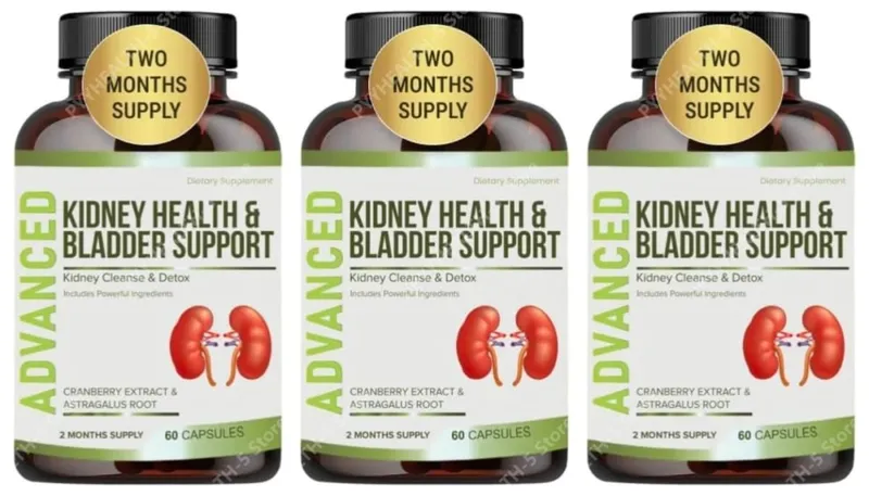 Kidney Cleanse Detox Capsules Bladder Urinary Support with Chanca Piedra Cranberry Juniper Berries Vegetable Capsule 60 Counts — image 8