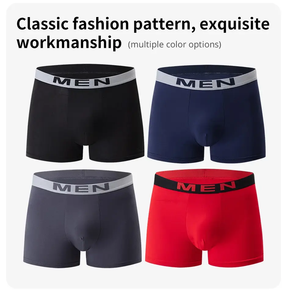 4/5/10 pçs moda masculina impresso multi-cor combinação roupa interior shorts juventude casual esportes roupa interior boxer shorts casa pan — image 4