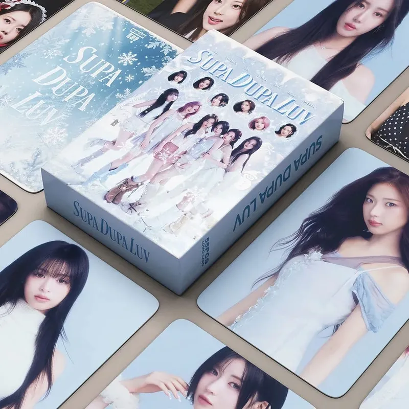 55PCS Kpop Hot Girls Group New Ablum "CHOOM" High Quality Photocards RUKA AHYEON RORA PHARITA RAMI ASA CHIQUITA HD Lomo Cards — image 2
