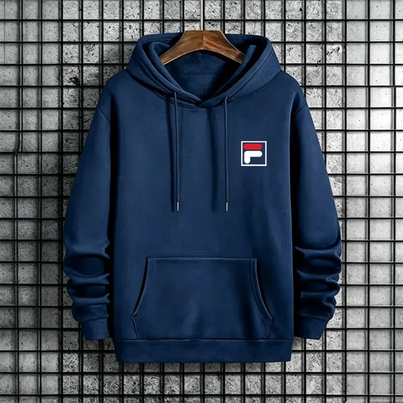 Moda masculina moletom com capuz outono inverno diário casual esportivo jogging hoodies masculino casa conforto ao ar livre quente pulôver — image 4