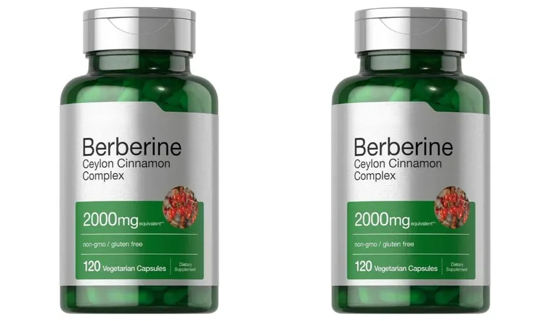 Berberine Ceylon Cinnamon Complex 2000mg Vegetariske Kapsler Ikke-GMO Glutenfri Dagligt Wellness Supplement for Voksne 120 Count — image 8