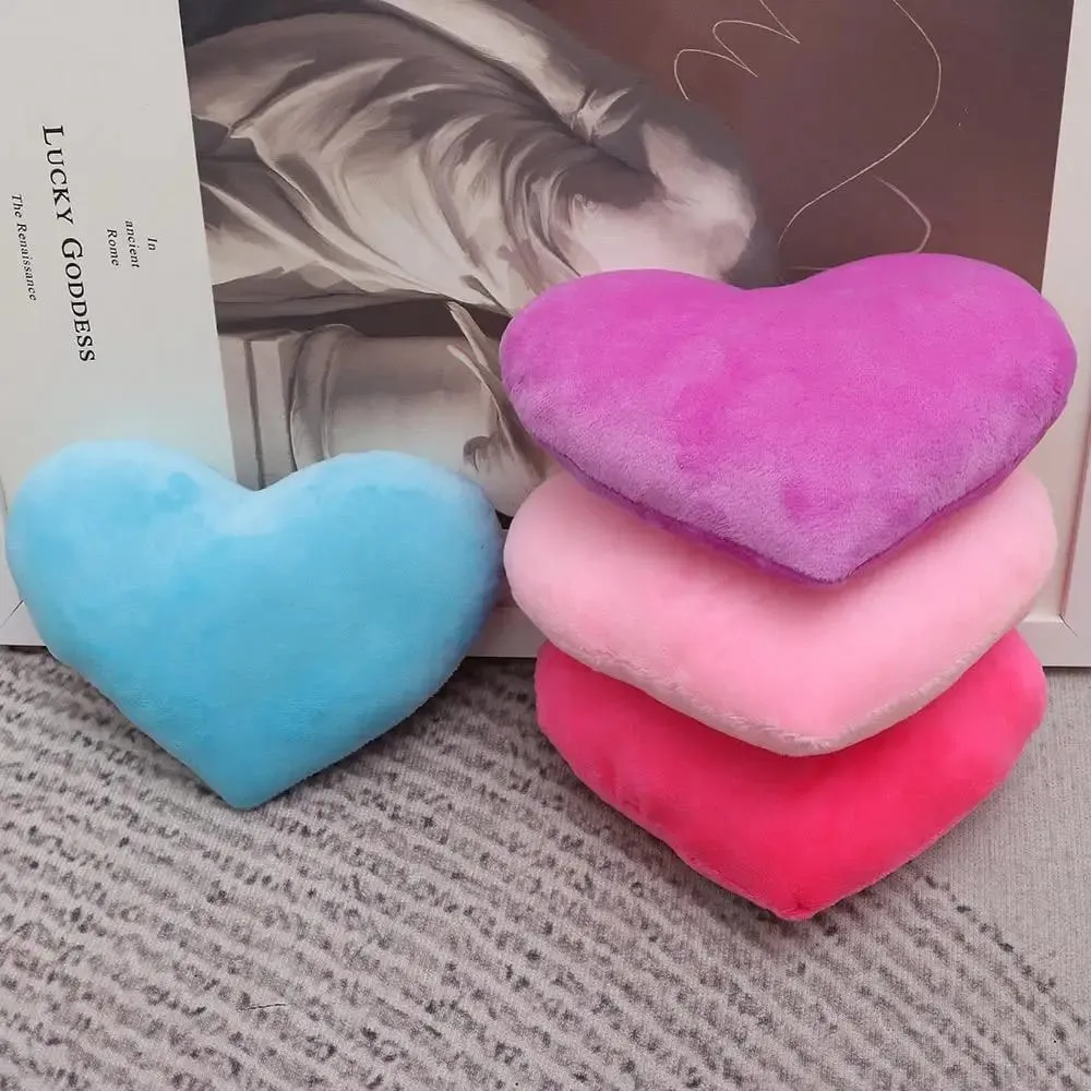 Pink Color Home Decorative Valentines Day Heart Pillow Soft Pillow Pillow Heart Shape — image 9
