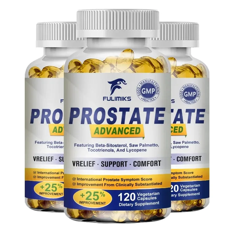 Prostate Supplement with Saw Palmetto Support Male Prostate Bladder & Urinary Tract Health Herbal Hair Care Anti-Hair Loss — image 6