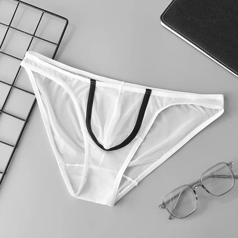 MAN Men Underwear Sexy Low Rise Briefs Tangas Sexis De Hombre Breathable Men Underwear Brief 2-Pack