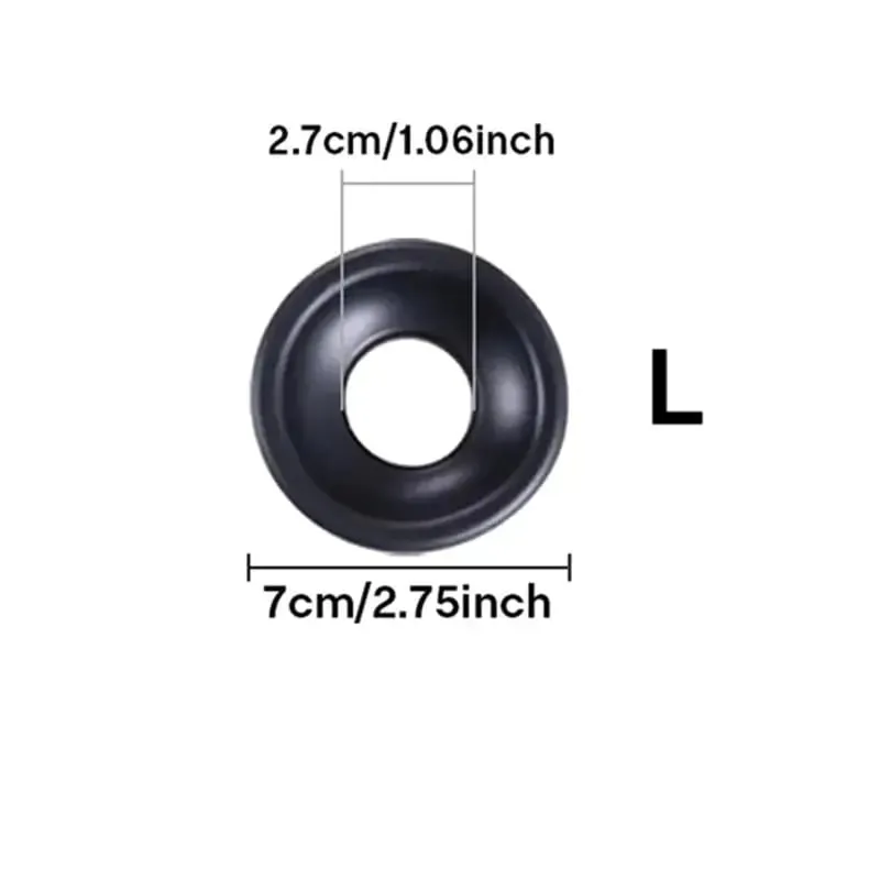 Ring Of Accessories For Penis Pump Black Ring Sleeve Penis Enlargement Vacuum Pump And Extender Replacement Part Sex Toy For Men