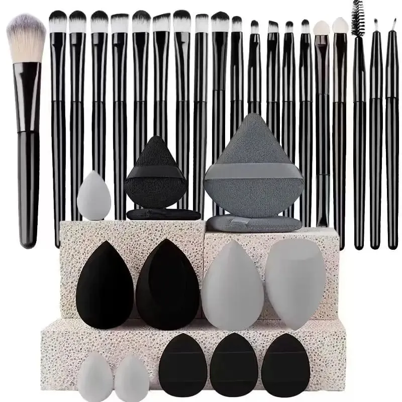 Makeup Brushes Set Premium Synthetic Kabuki Brushes Foundation Concealer Powder Blush Blending Face Eyeshadow Cosmetic Brushes S — image 11