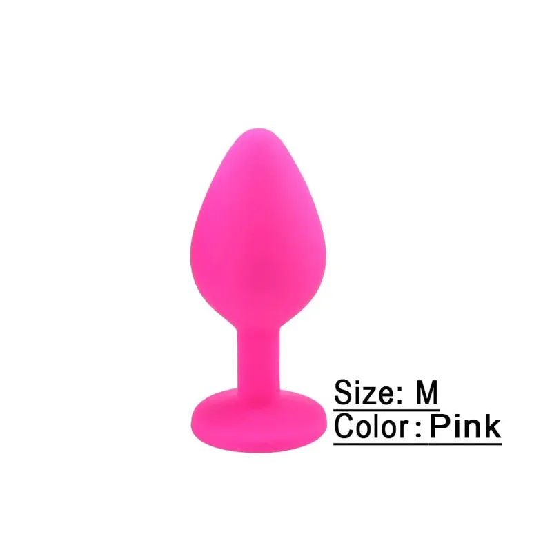 Plugue anal de silicone macio p/m/l, mini plugue erótico para bunda, brinquedo sexual para iniciantes, homens, mulheres, casais gays, estimulador de próstata, brinquedo de sexo anal — image 11