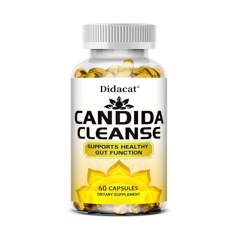 Candida Cleanse-Contient des herbes naturelles et des probiotiques pour soutenir une fonction intestinale saine et une santé immunitaire, adapté aux unisexes