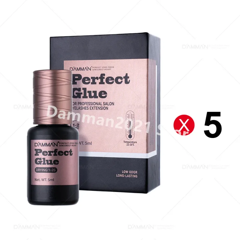 Damman Eyelash Adhesive Professional Lash Glue for Eyelash Extension Fast Drying Lashes Extension Glue Flase Eyelash Supplies — image 9