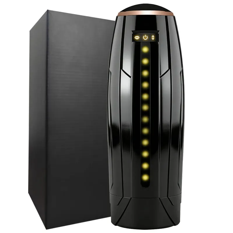 Copo masturbador masculino automático vibratório telescópico sucção bolso buceta boquete masturbação brinquedo sexual para homens adultos suprimentos — image 8