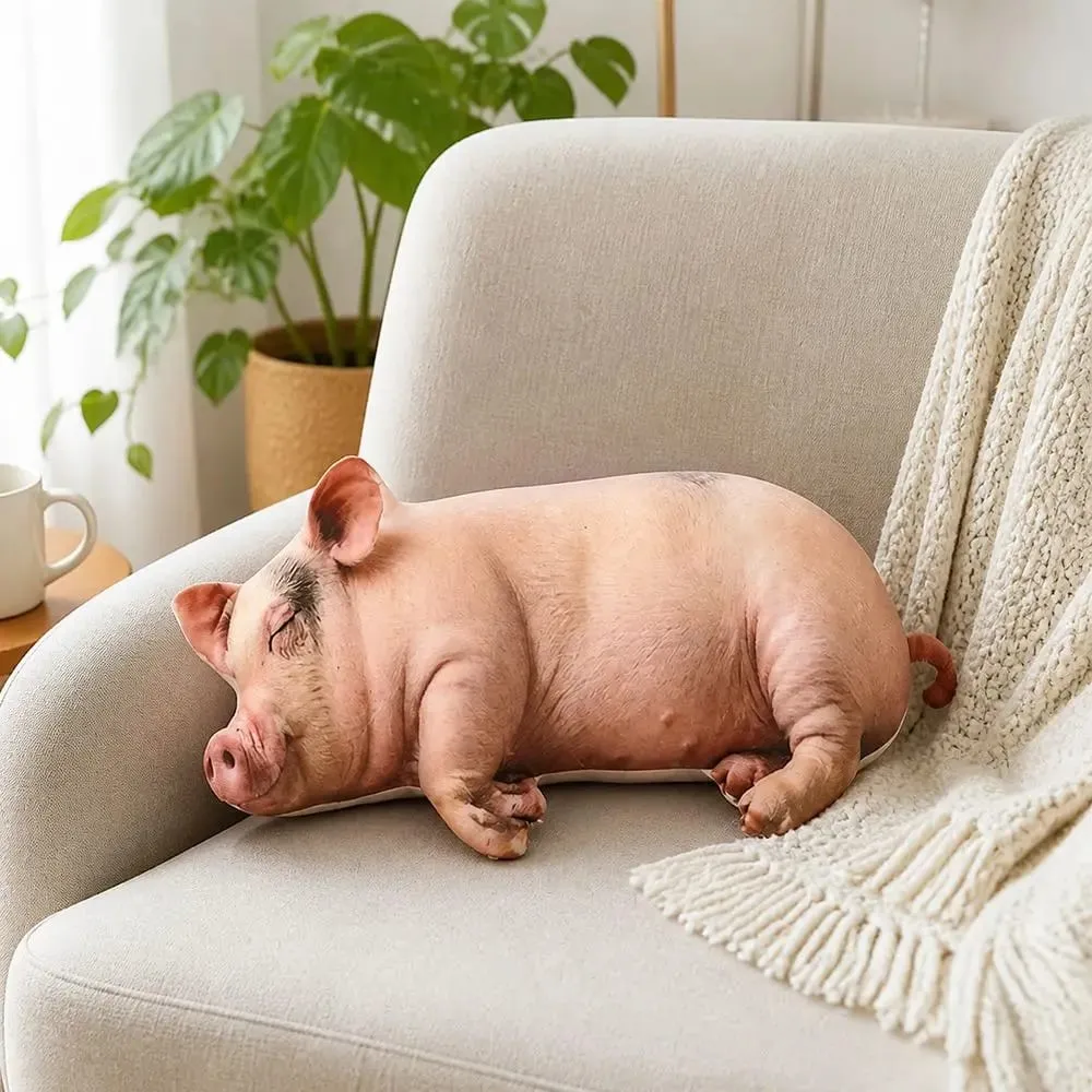 Plush Material Animal Body Pillow PP Cotton Filled Soft Texture Animal Cushion Doll Toys Cute Design 40cm Size — image 7