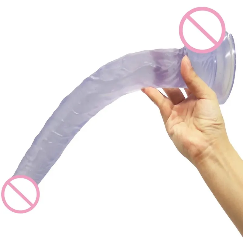 40cm realista longo vibrador pênis grande enorme vibradores masturbação vaginal g ponto estimulação anal butt plug para mulheres brinquedos sexuais 18 + — image 8