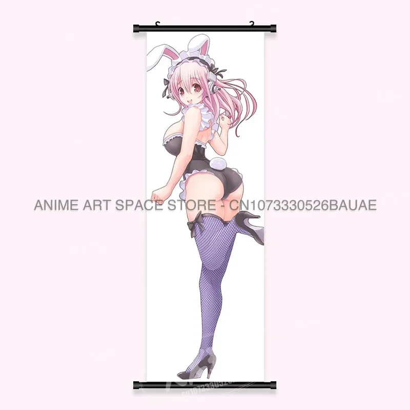 Video game Wall Artwork Canvas Scrolls Picture Anime Movie Role Poster Hanging Painting Print Home Decoration For SUPER SONICO — image 16