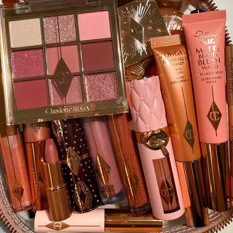CT Summer Limited Lip Gloss, feuchtigkeitsspendender Lippenstift, Fixierpuder, Glanz, neunfarbige Lidschatten-Palette, Rouge, Hautpflege-Essenz-Make-up — image 2