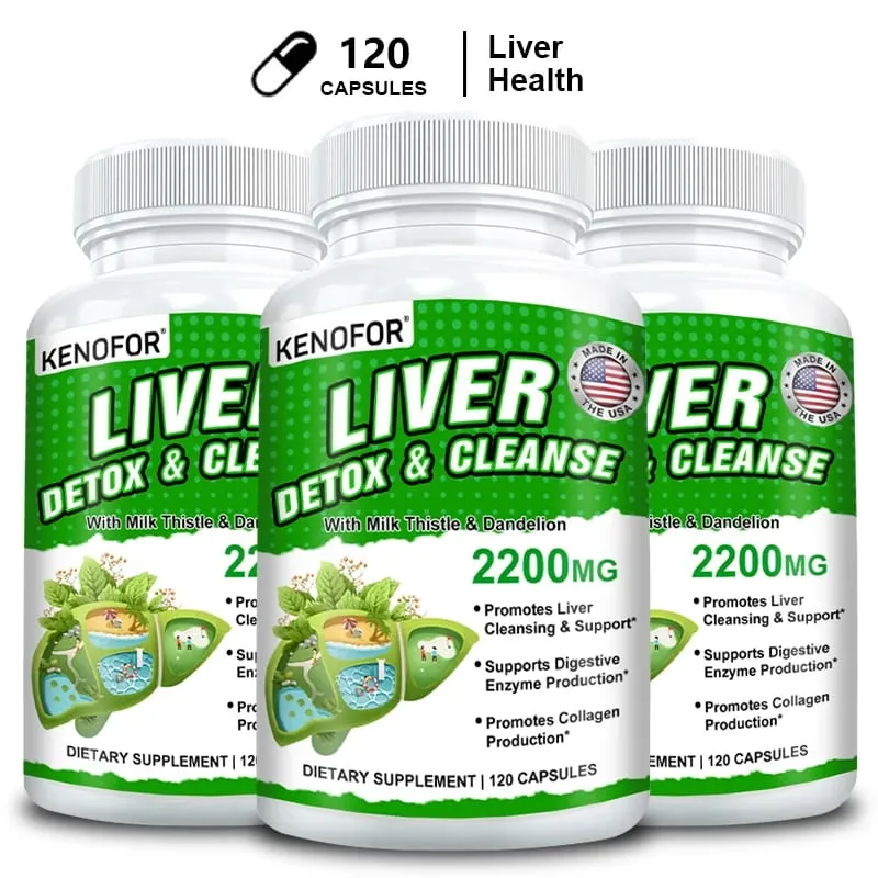 Milk Thistle with Dandelion Root-Silymarin-Antioxidant Liver & Kidney Health Support Supplement - Vegan Non-GMO Gluten Free — image 11