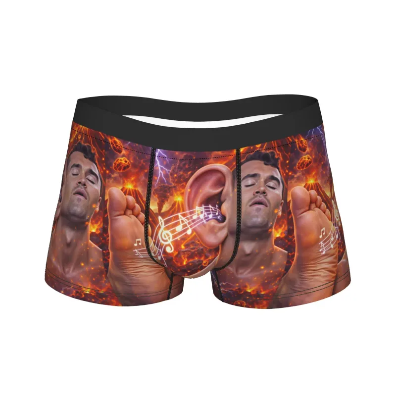 Charlie Kirk Meme Boxer Shorts Bolsa Cueca de Alta Qualidade Alfândega Shorts Cuecas Novidade Calcinhas Masculinas Plus Size 2XL — image 8